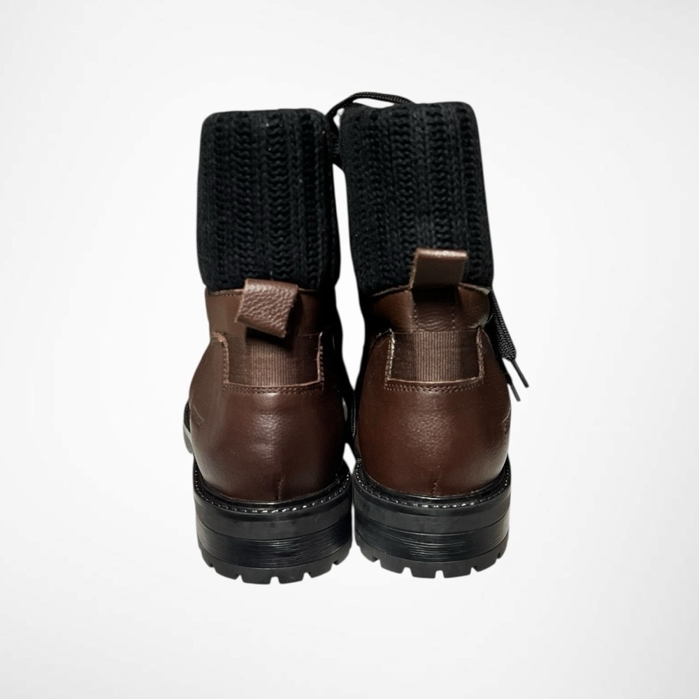 🌻NEW w/tag Cougar Kudos Women’s Dark Brown Waterproof Leather Boots Womens 11 - Picture 3 of 11